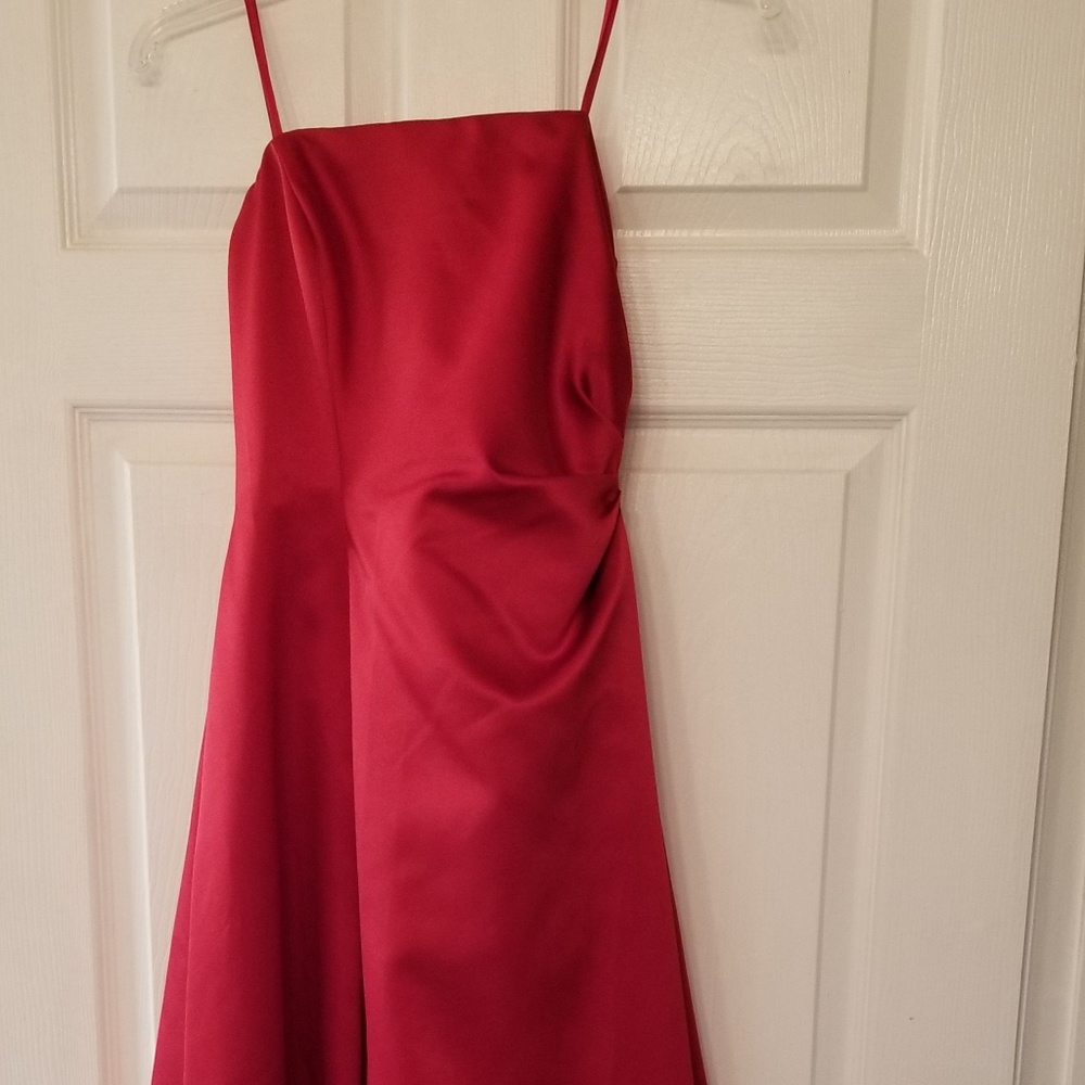 Red dress